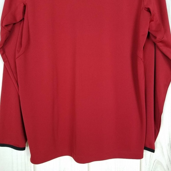 Greg Norman Red Golf Pull Over Top - Picture 6 of 8
